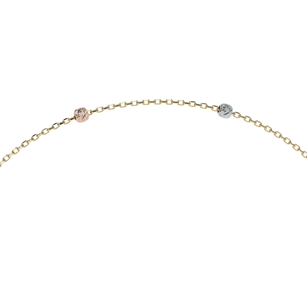 Pulsera Viviana de Oro 10K para Mujer | Brazalete Elegante y Delicado | Regalo Ideal para Dama