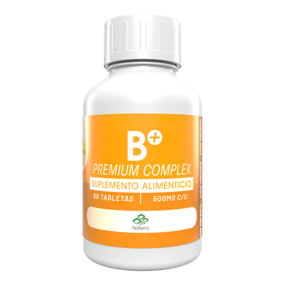 TAB COMPLEJO B+ PREMIUM COMPLEX CON HIERRO C/60 SUNATURA