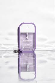 Estuche para Mist Touchland® | Tono Lavanda, Protege y Estiliza tu Sanitizante Favorito
