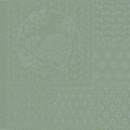 Panel para Bordado Sashiko Botánico en verde Kentucky 16 cuadros