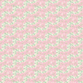 1/2 metro de Flores rosas Primavera Juguetona Devonstone
