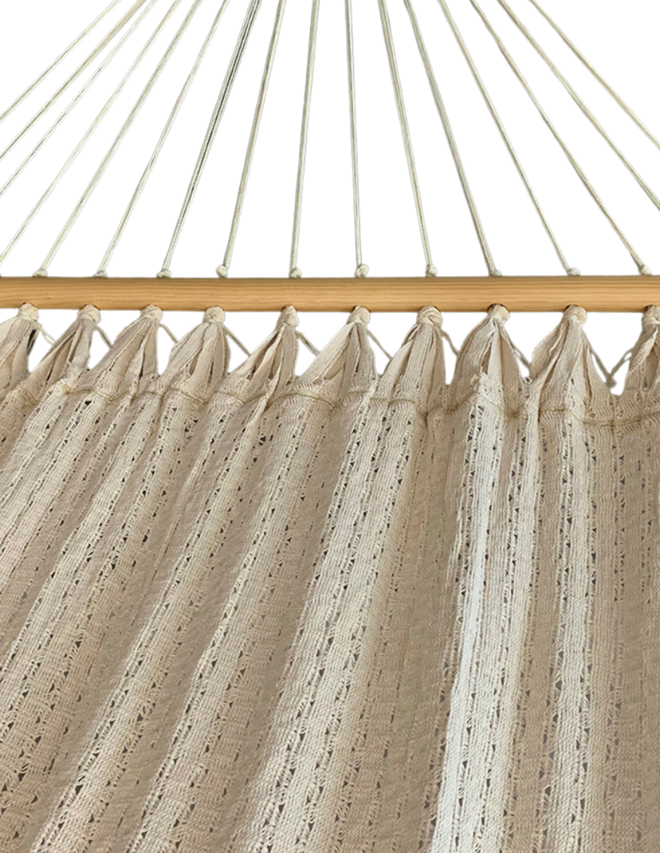 Recta de Tela con Macramé