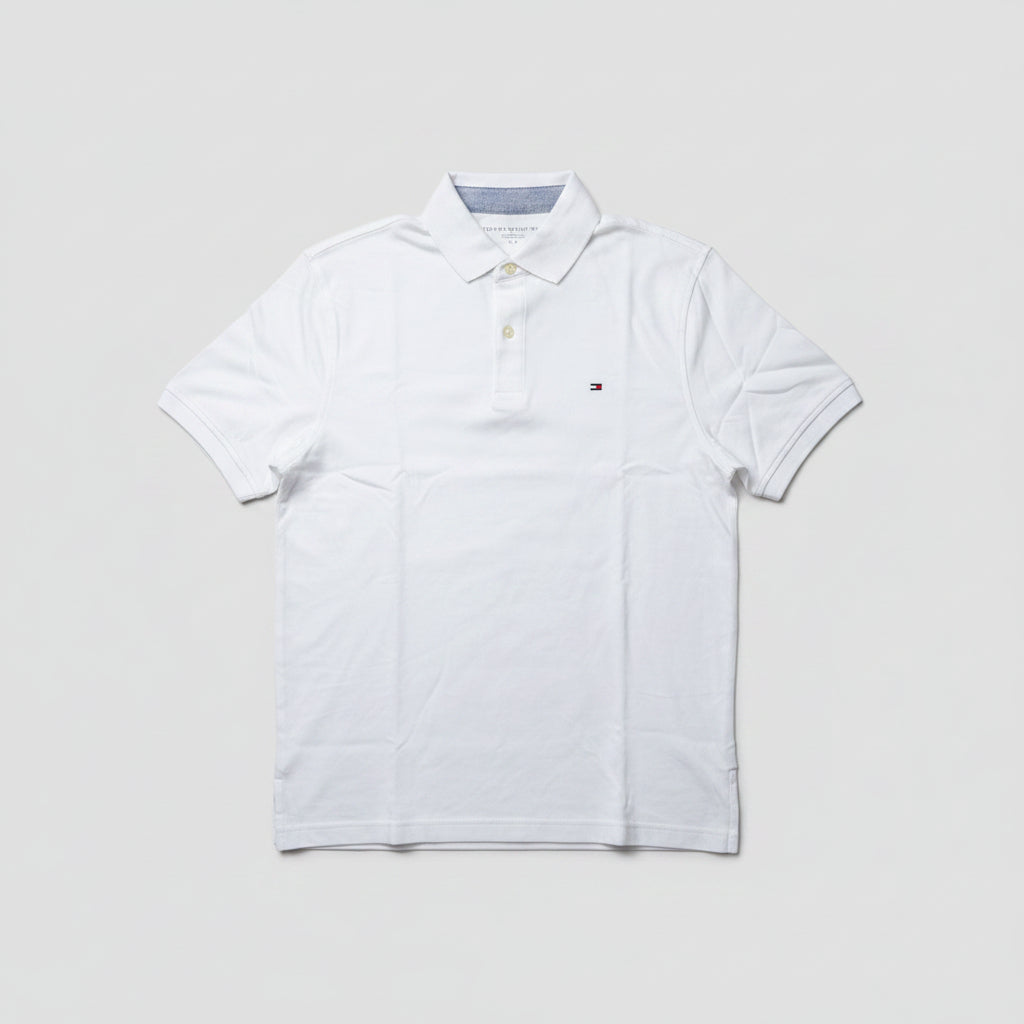 Polo Tommy Hilfiger Caballero | Color Blanco | Talla S
