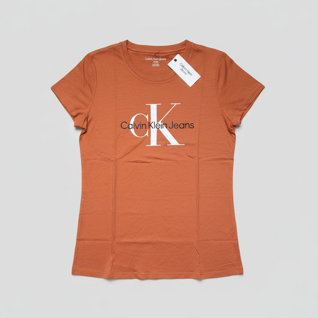 Playera Calvin Klein Mujer | Color Café | Talla S