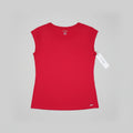 Blusa Calvin Klein Mujer | Roja con Detalles de Pedrería | Talla M
