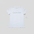 Playera Calvin Klein Mujer | Blanca con Logo Tonal | Talla L
