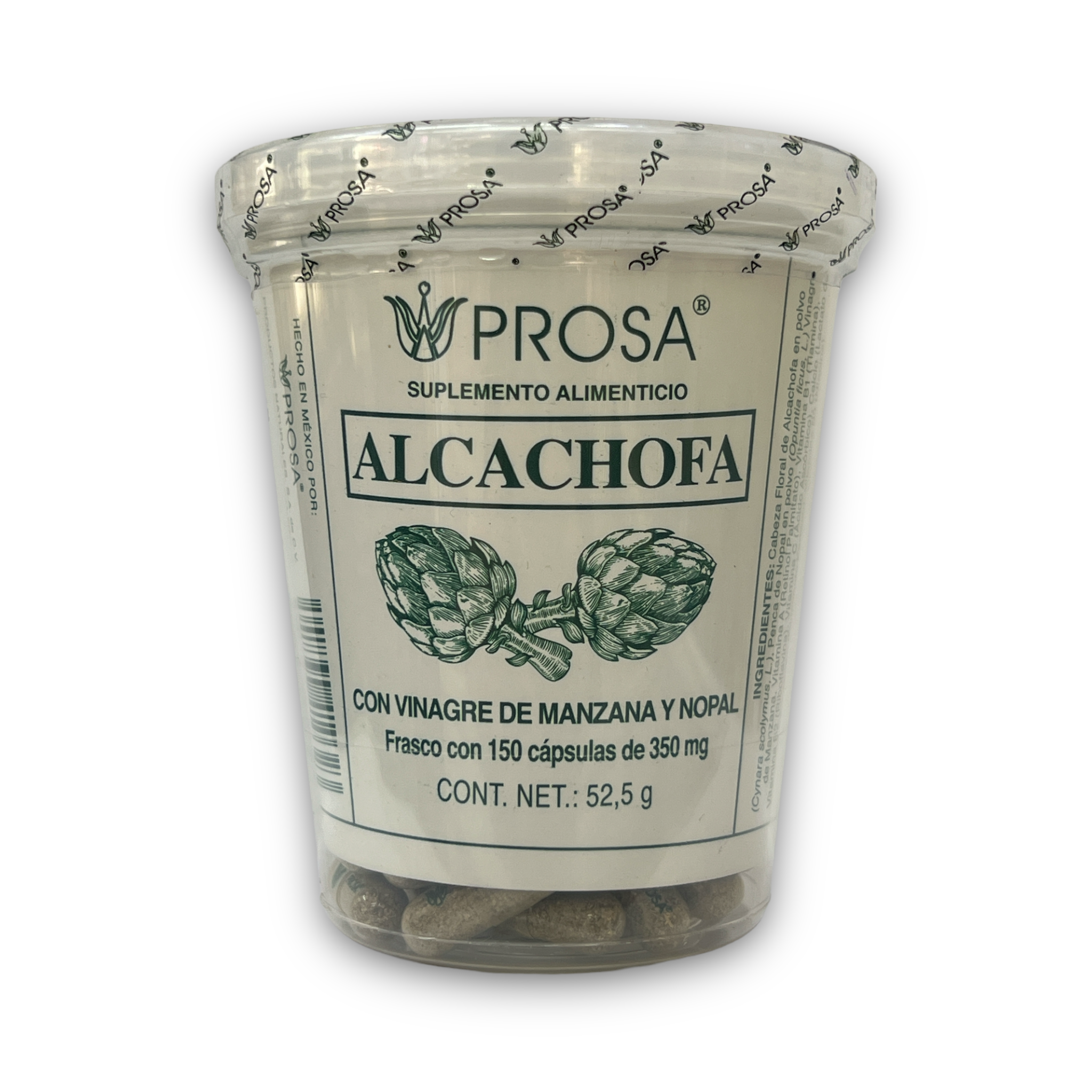 CAP ALCACHOFA C/150 PROSA