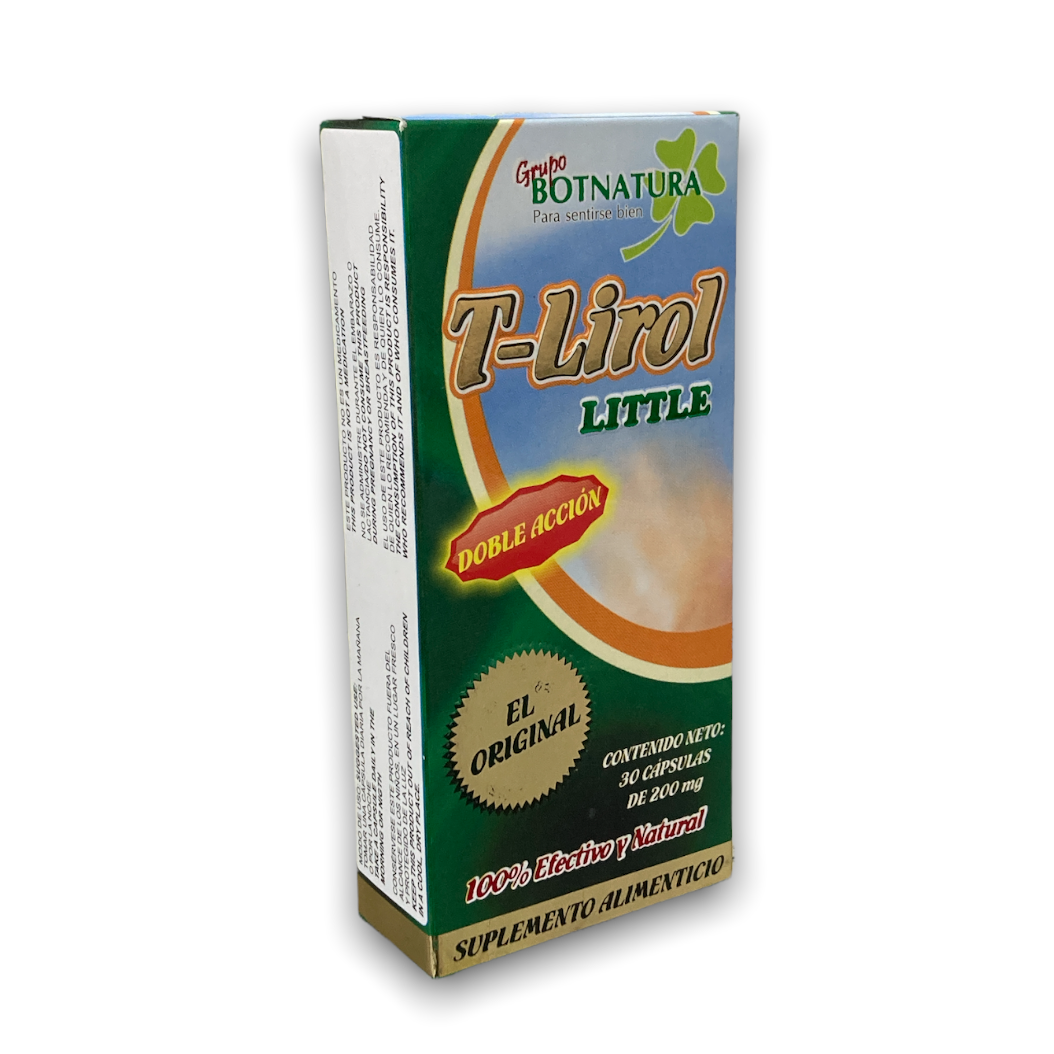 CAP T-LIROL KILOS C/30 BOTNATURA