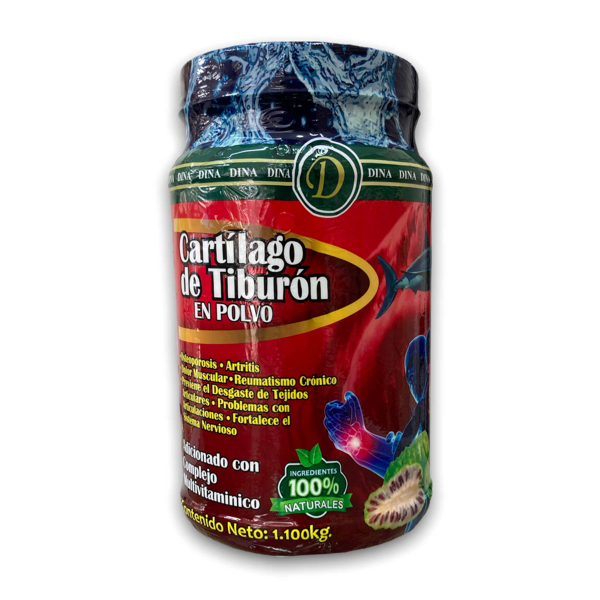 POLVO CARTILAGO DE TIBURON 1.1 KG DINA
