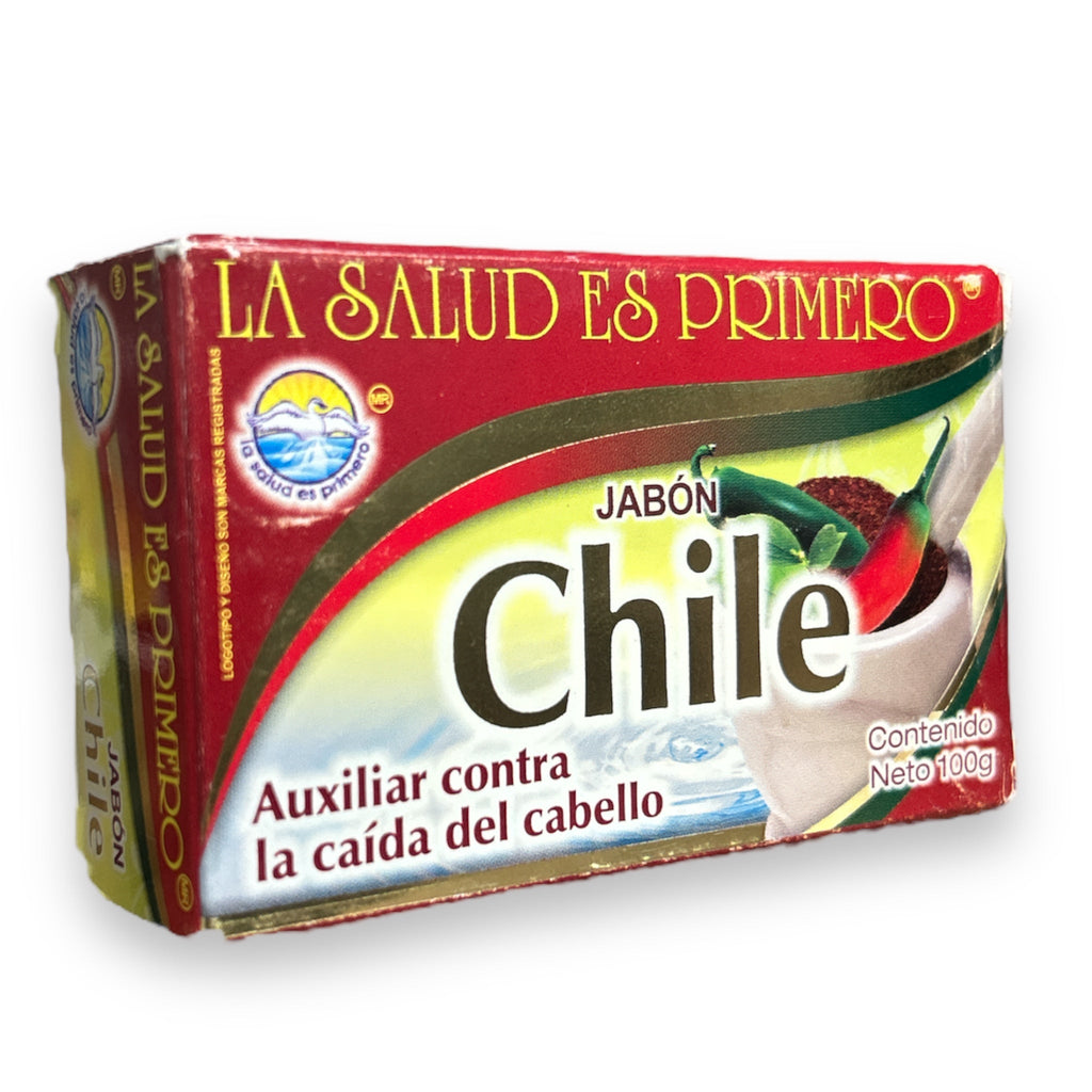 JABON DE CHILE 100 GR LA SALUD ES PRIMERO