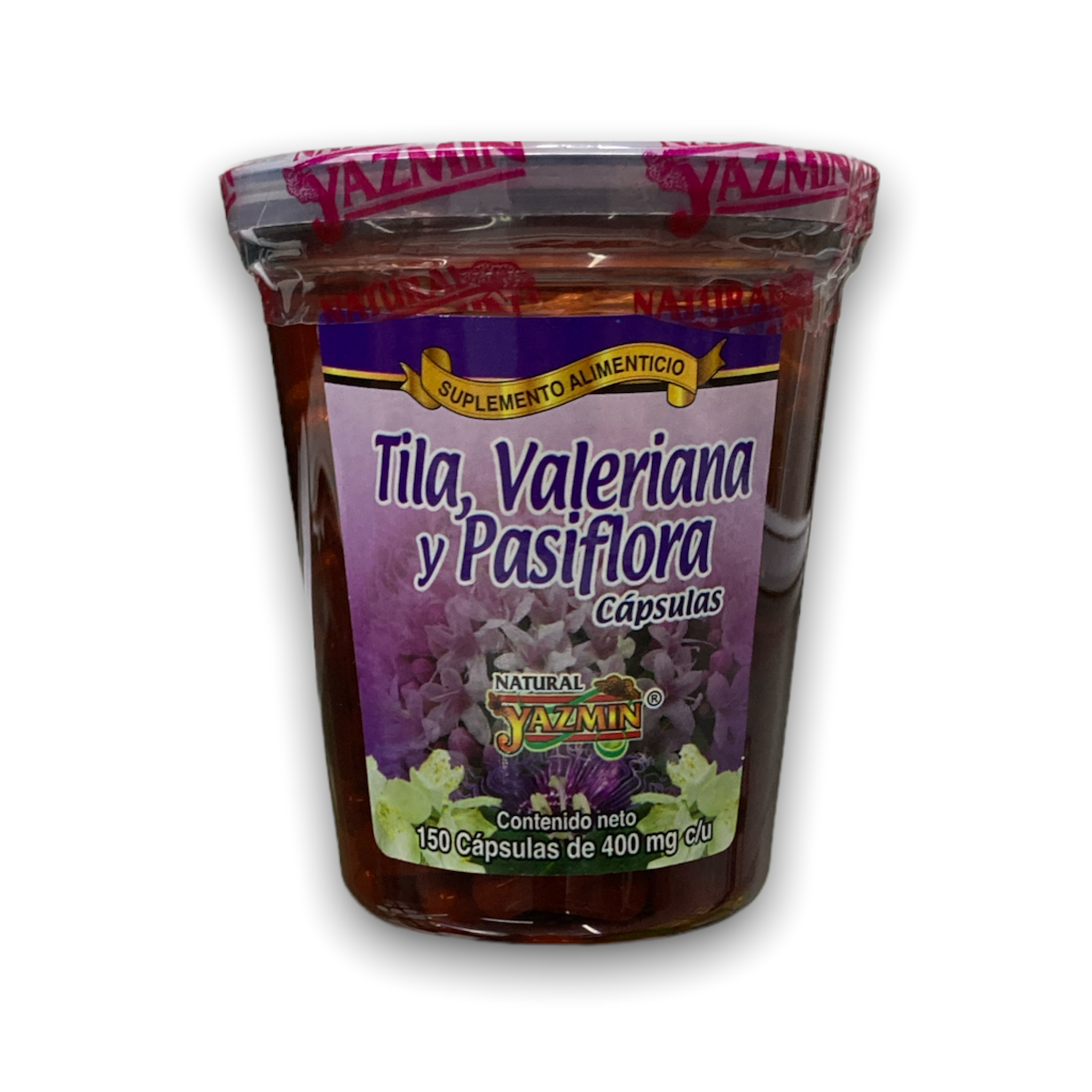 CAP TILA, VALERIANA Y PASIFLORA C/ 150 YAZMIN