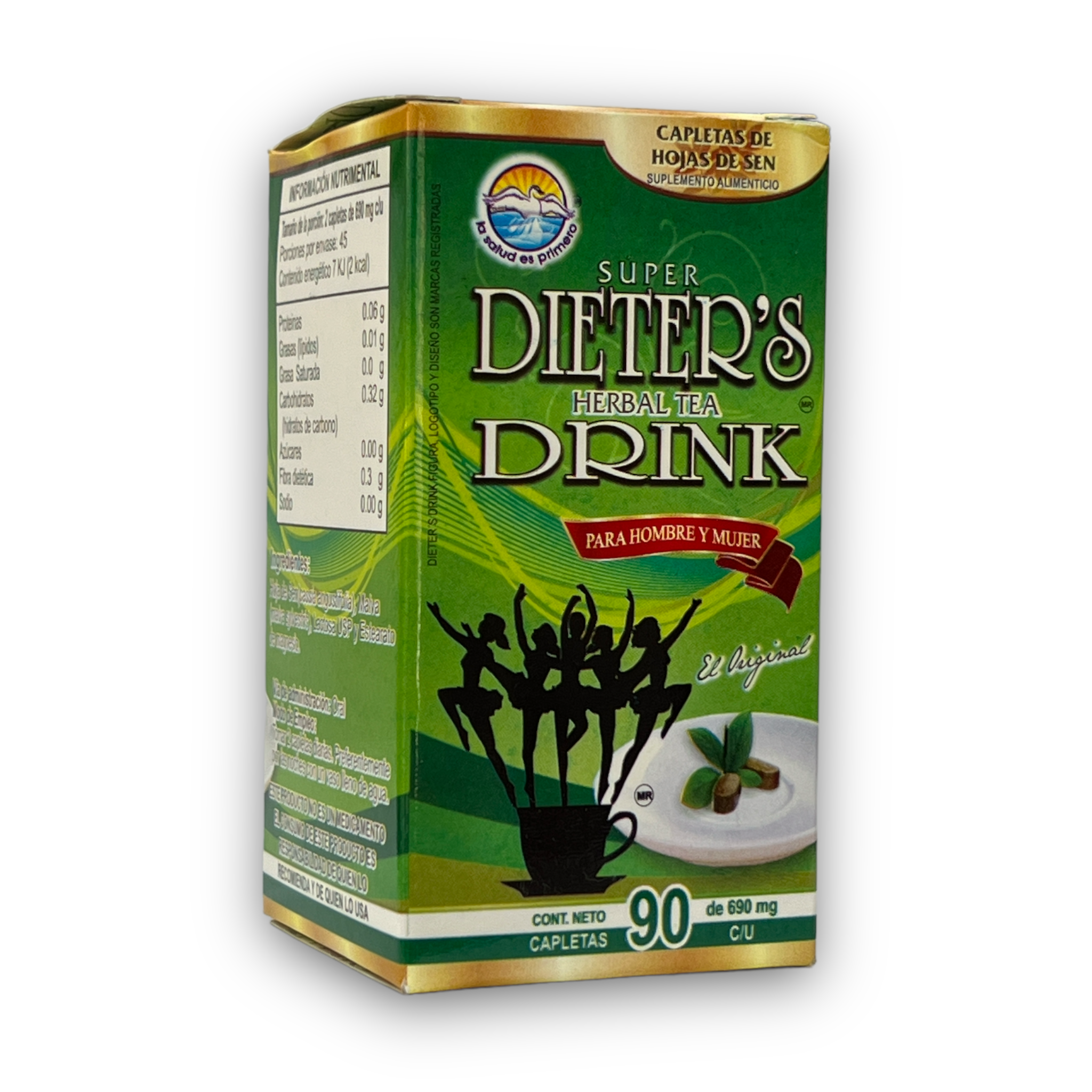 CAP DIETERS DRINK C/ 90 LA SALUD ES PRIMERO