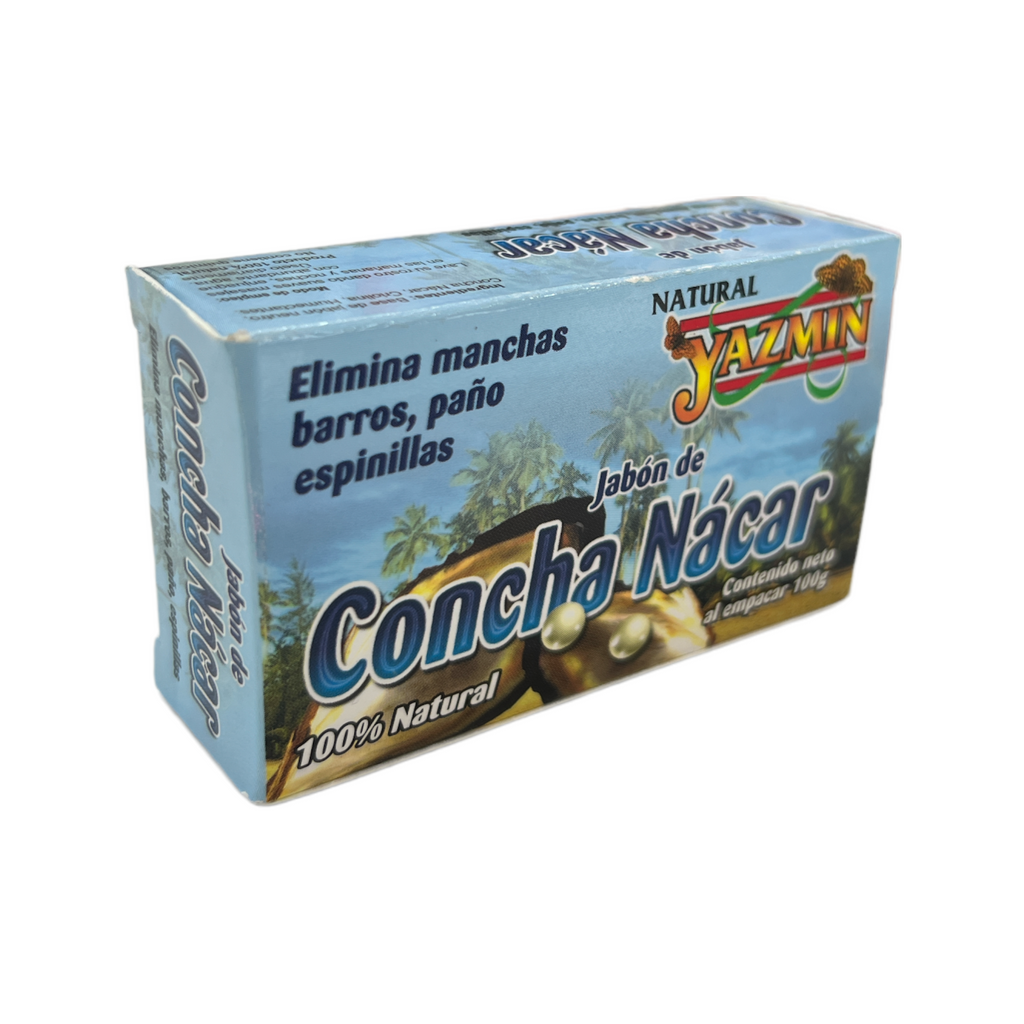 JABÓN DE CONCHA NÁCAR C/ 100 GR YAZMIN