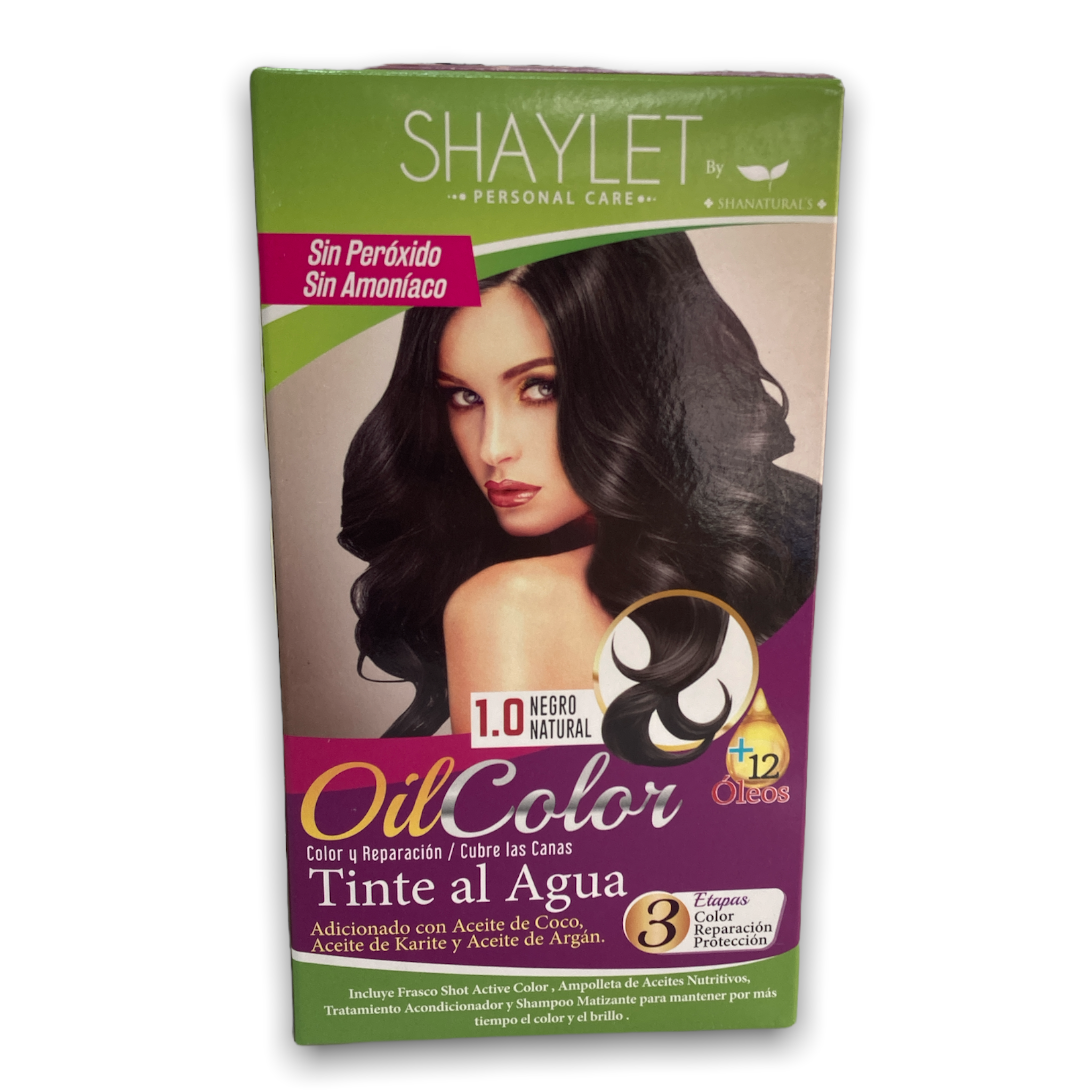 TINTE NEGRO NATURAL 1.0 SHAYLET SHANATURAL'S