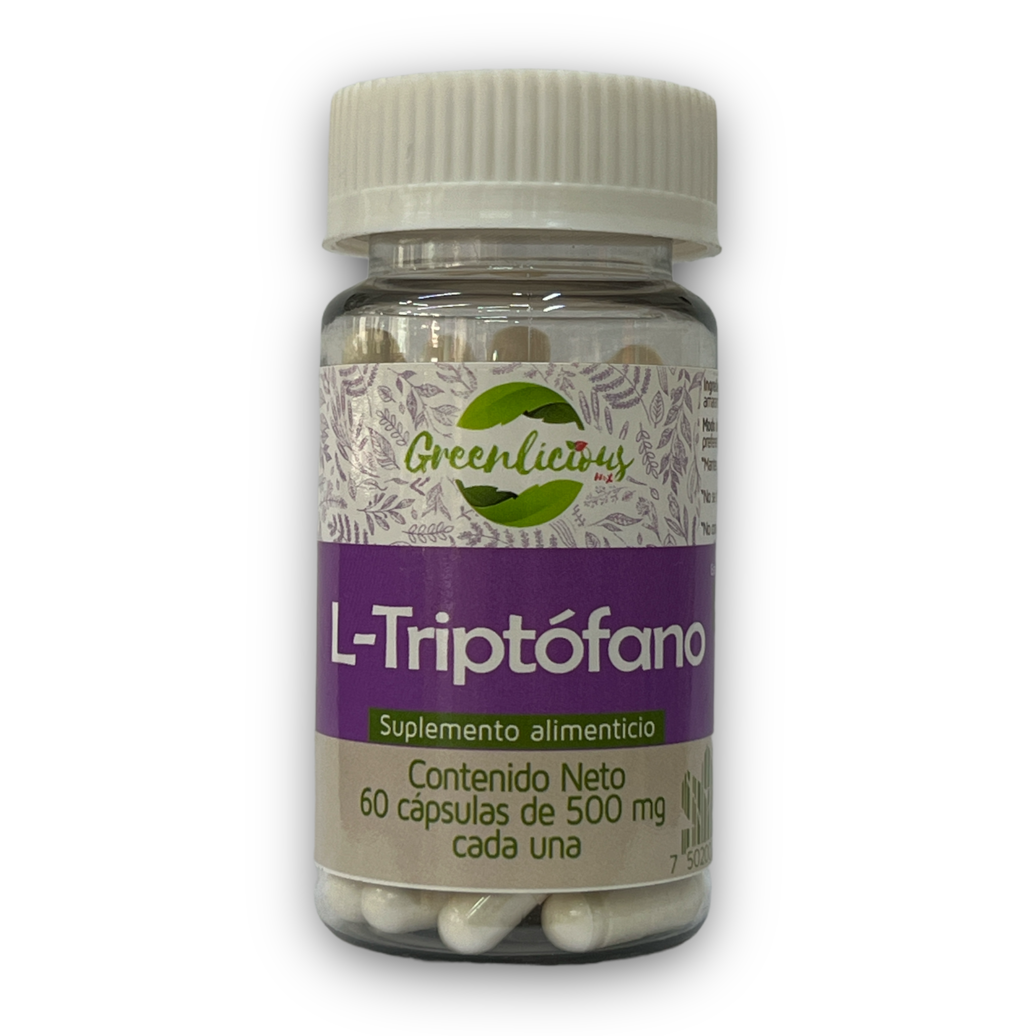 CAP L-TRIPTOFANO C/60 GREEN LICIOUS