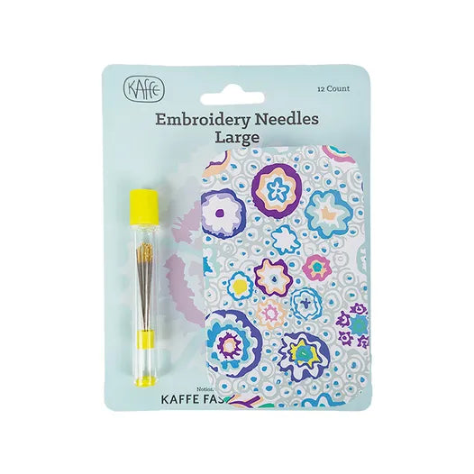 Agujas para Bordar Grandes 3 a 5 con Ojo Dorado con estuche y lata - Kaffe Fassett