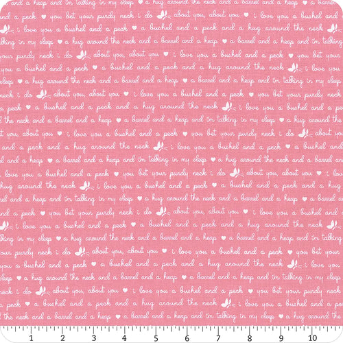 1/2 metro de Texto sobre Rosa Notas de Amor
