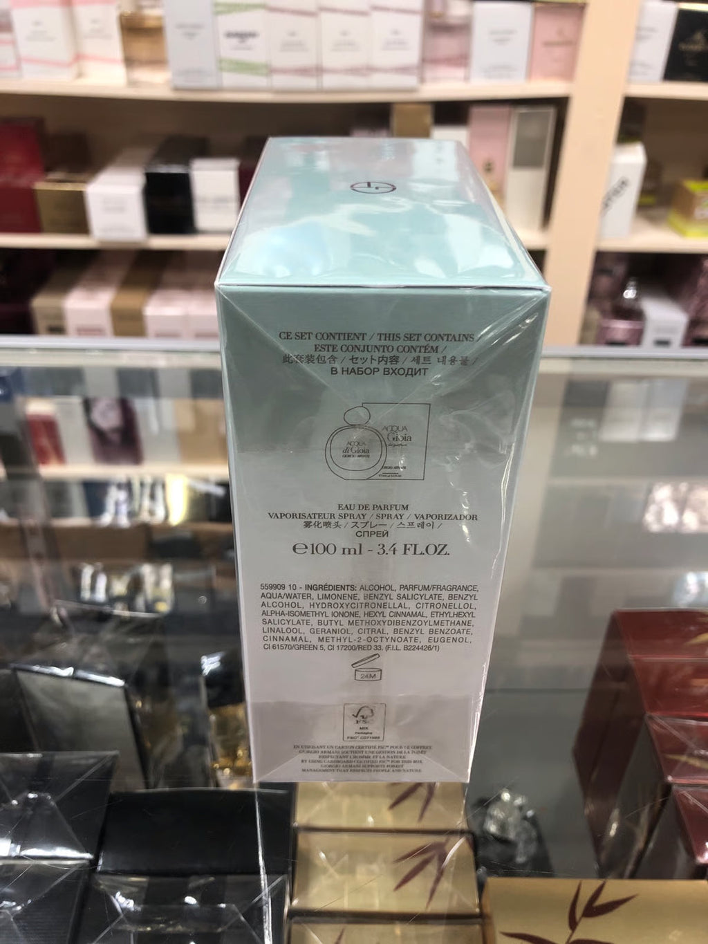 GIORGIO ARMANI ACQUA di Gioia Travel Collection for Women