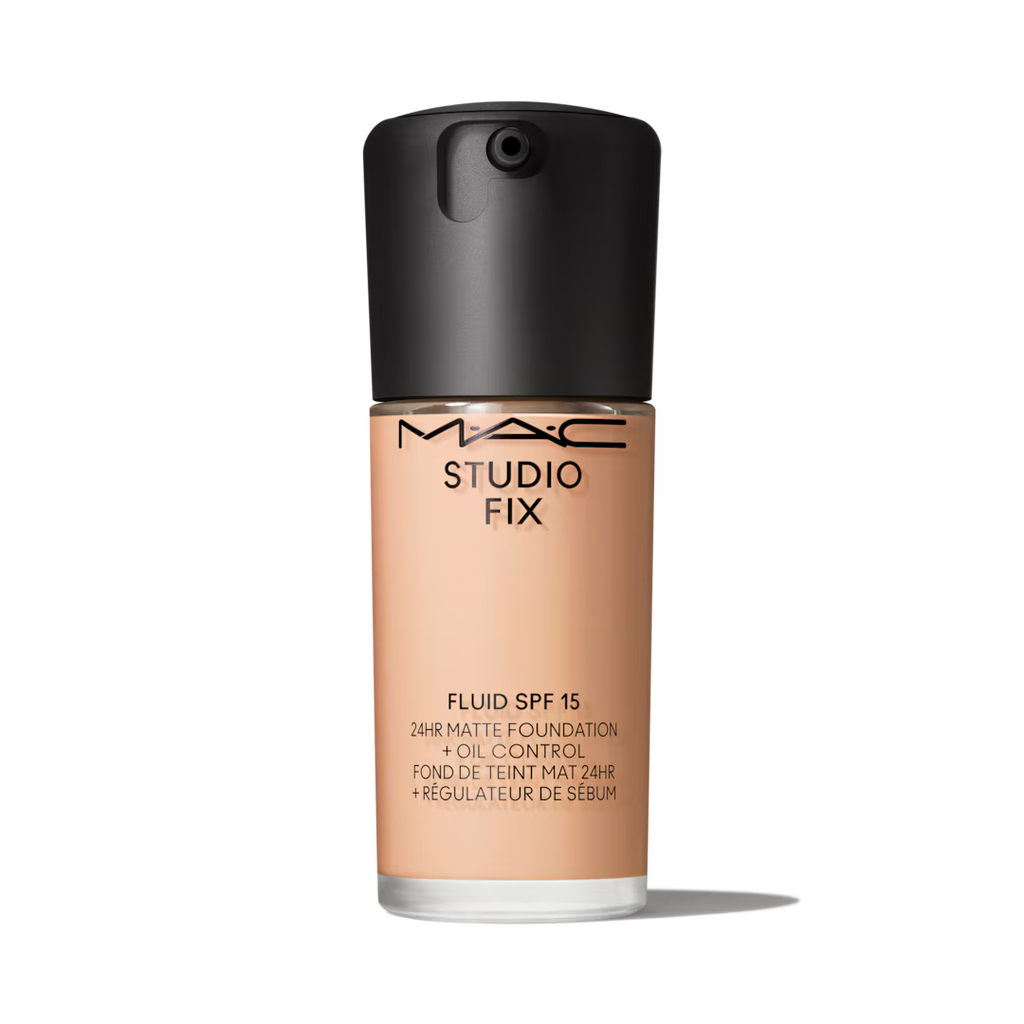 MAC Studio Fix Fluid SPF15 Mini N4.75 | Base Ligera con Protección Solar Tono Medio | DropPower MX
