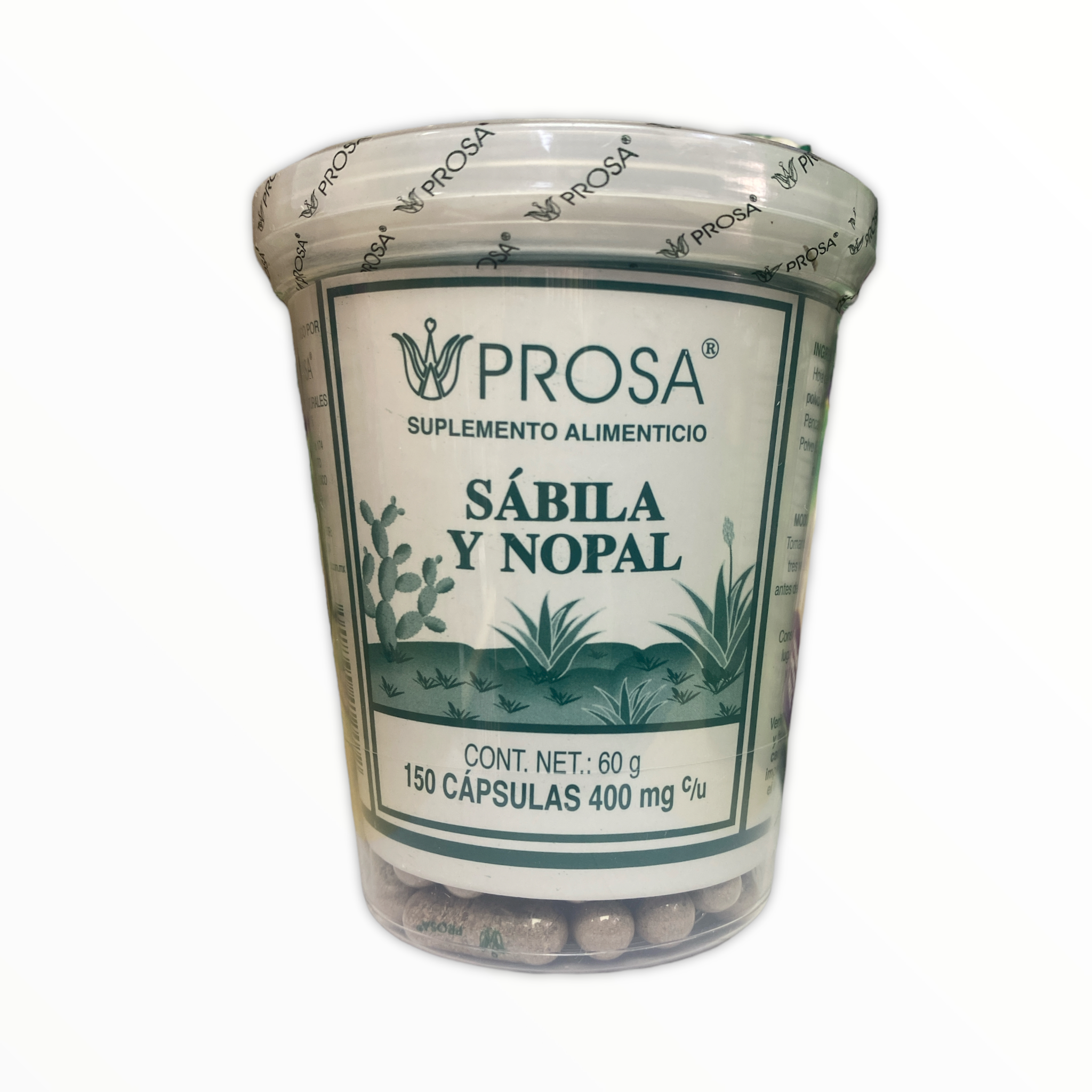 CAP SABILA Y NOPAL C/ 150 PROSA