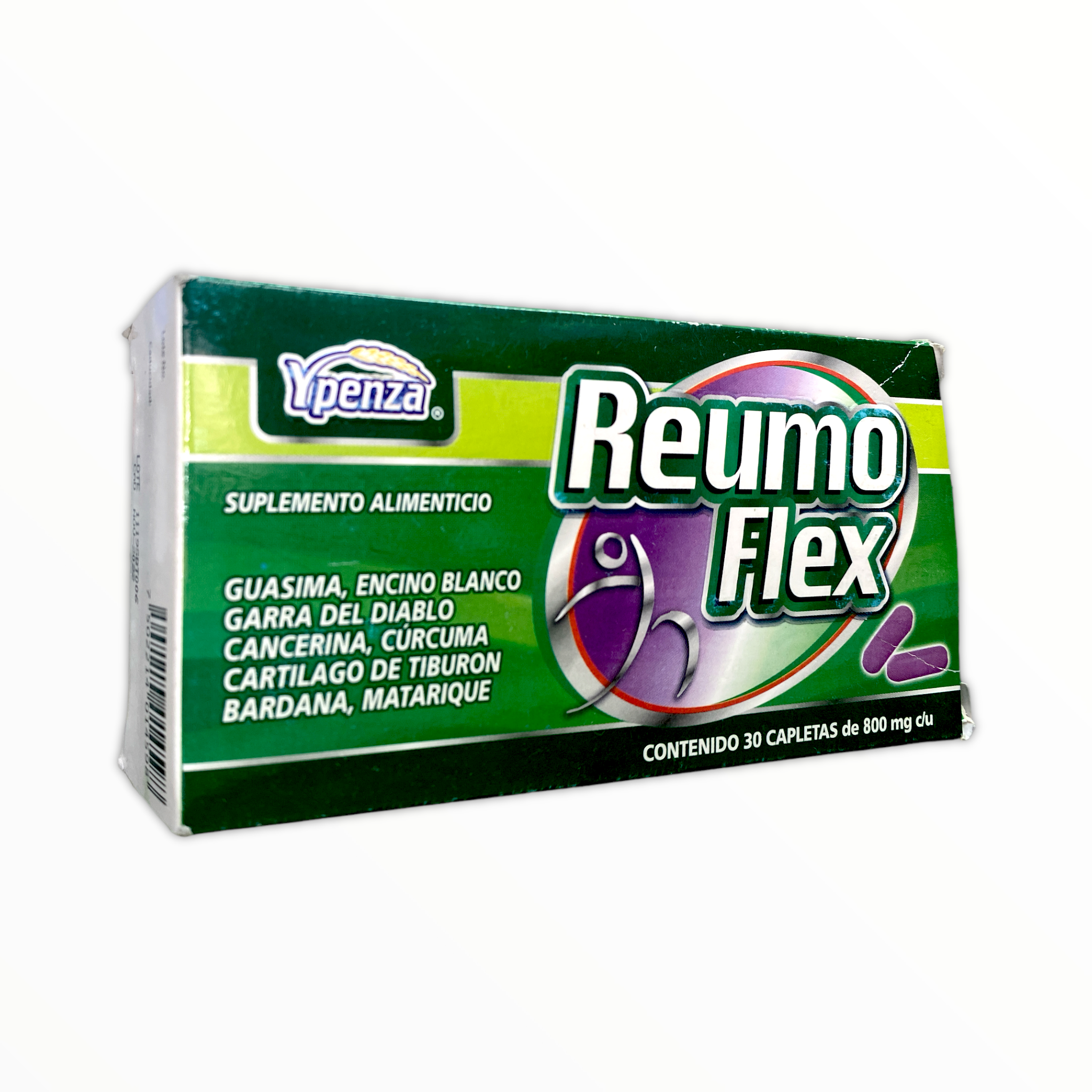 CAPLETA REUMO FLEX VERDE C/30 YPENZA