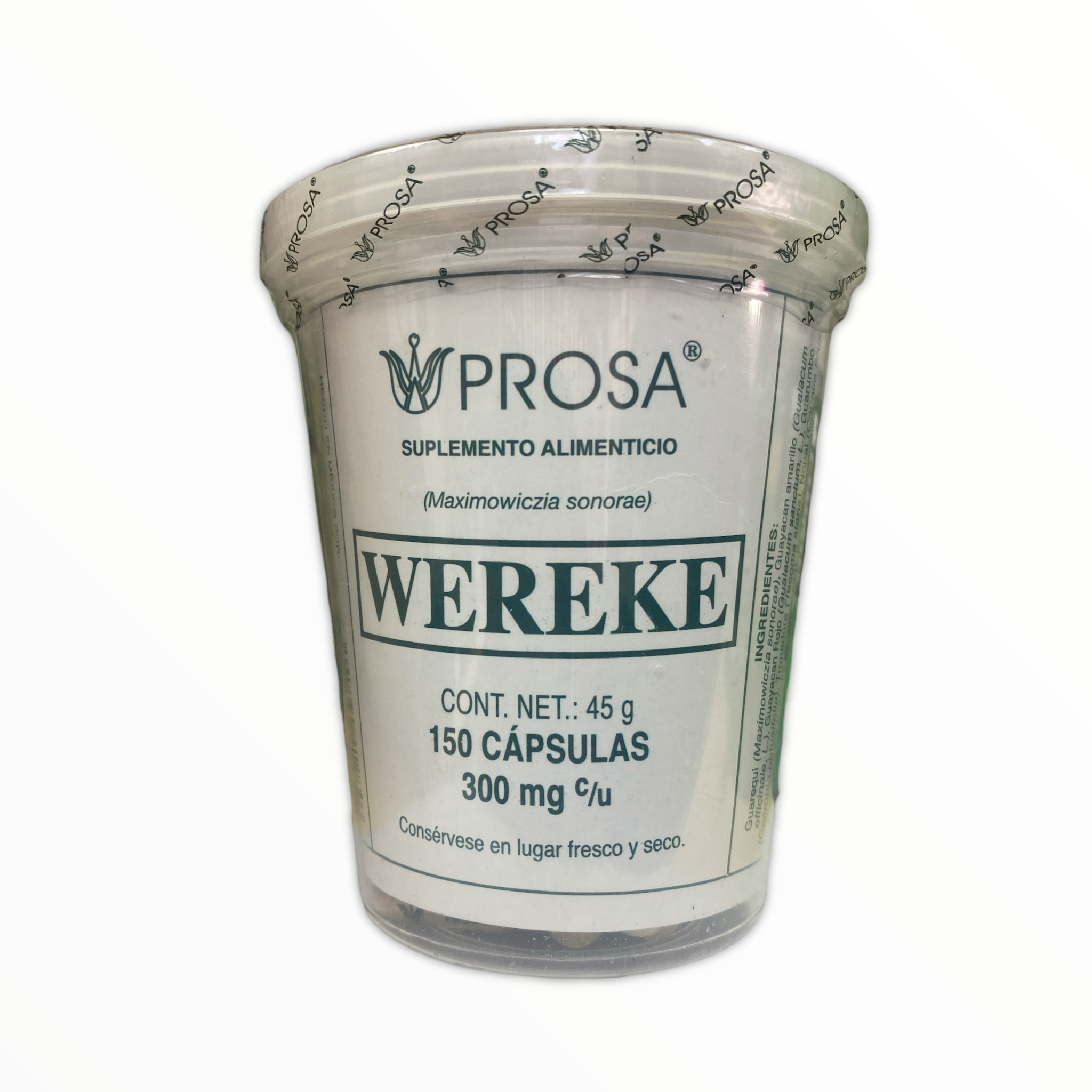 CAPSULA WEREKE C/ 150 PROSA