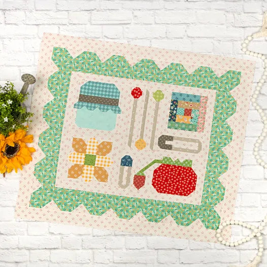 Patrón Alfileres y Alfileteros de Lori Holt Colección Mercantil *llega en enero**