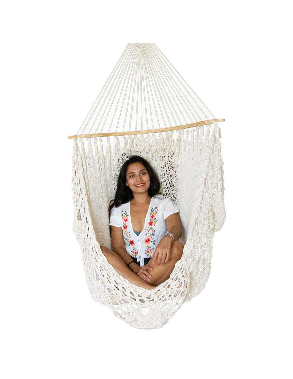 Curvo con Macramé