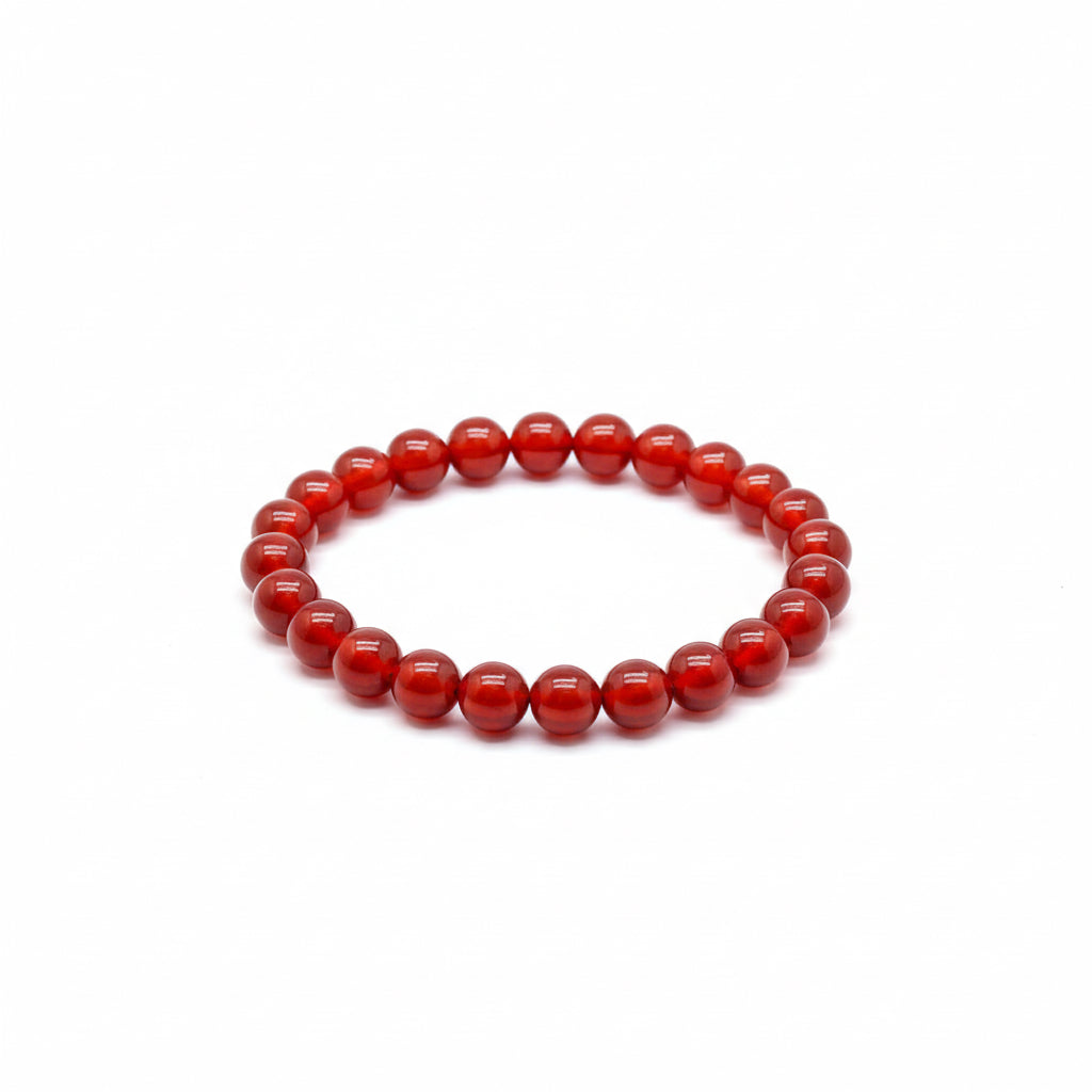 Pulsera Quartz Mediana De Cuarzo Pulido 8mm