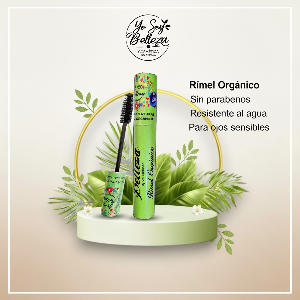 Rímel Orgánico Máscara de pestañas orgánica