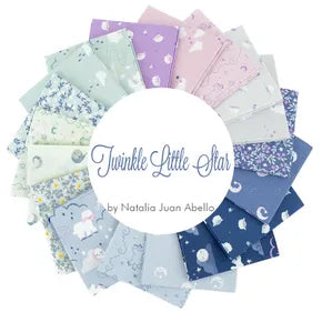 Charm Pack Brilla Brilla Estrellita 42 piezas de 12.5 cm