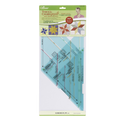 Tres plantillas reusables para Bloques de Estrella de Quilt Clover